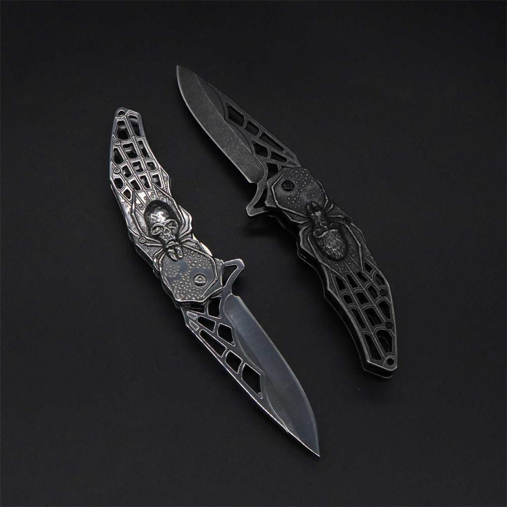 3D Skeleton Spider Folding Knife - Tophatter Daily Deals