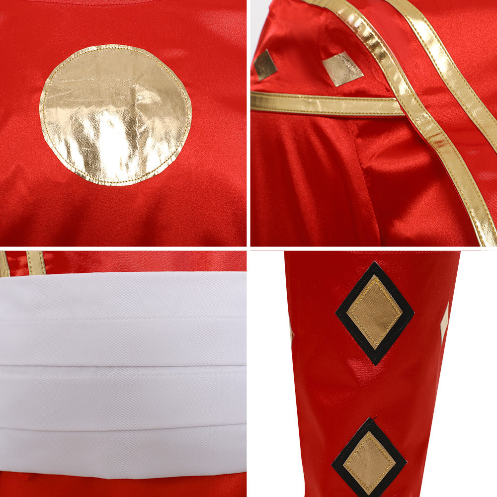 Power Rangers Red Ninjetti Ranger Red Ninja Ranger Cosplay Costume Costume - Tophatter Daily Deals