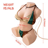 Jessie - 15.14lbs Sucking Vibrating Sex Torso love doll Masturbators - Tophatter Daily Deals