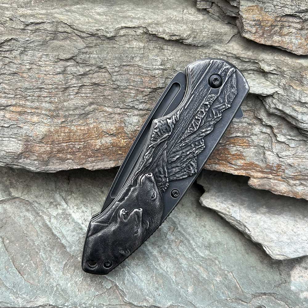 Bear Folding Knife Handy Tool - Tophatter Daily Deals