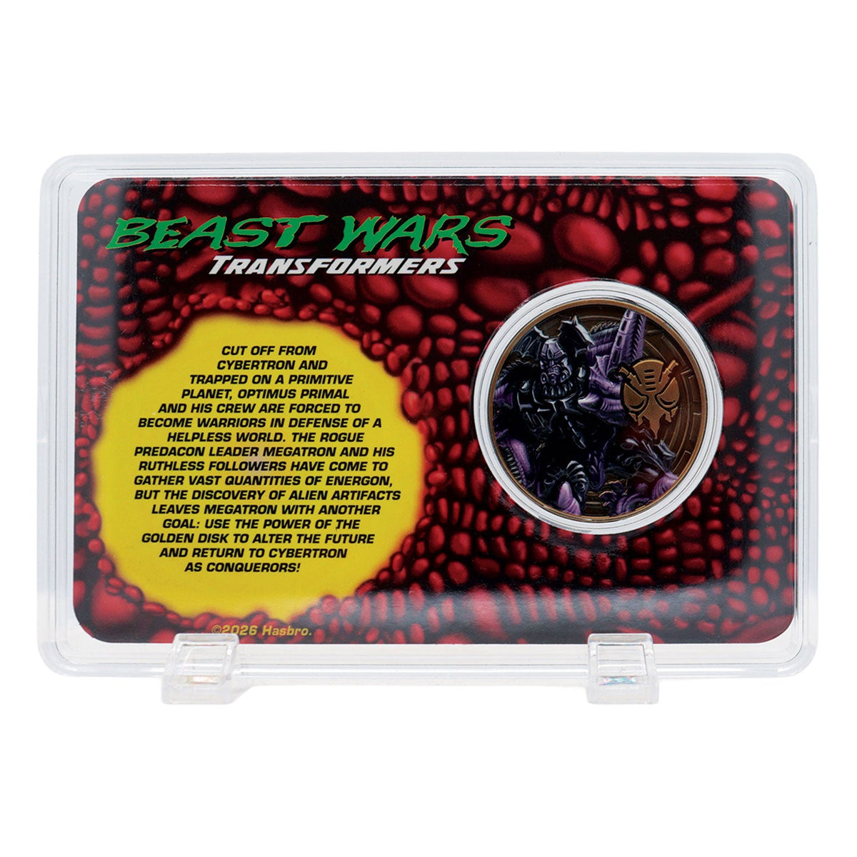 Transformers: Beast Wars – Limited Edition 30th Anniversary Presentation Coin Replica Coin - Tophatter Daily Deals