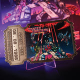 Transformers: The Movie – Limited Edition 40th Anniversary Metal Replica Movie Ticket Collectible Replica - Tophatter Daily Deals
