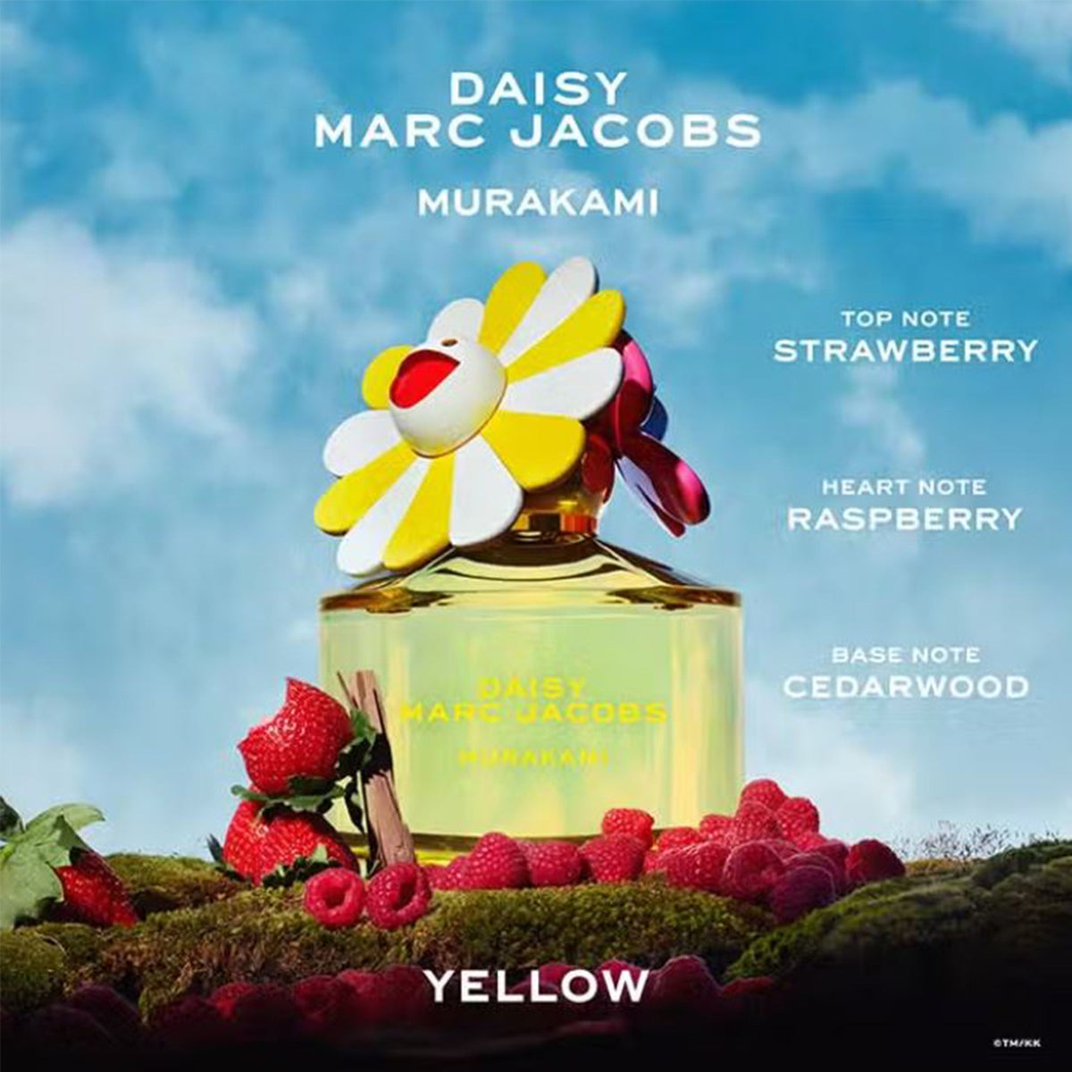 Marc Jacobs Daisy Murakami Yellow Eau De Parfum 50ml Spray - Tophatter Daily Deals