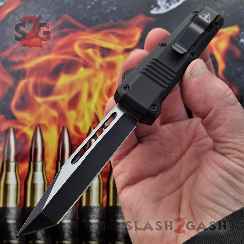S2G Tactical Small 7" OTF Bullet HK Automatic Knife - 6 Blade Options Knife-OTF - Tophatter Daily Deals