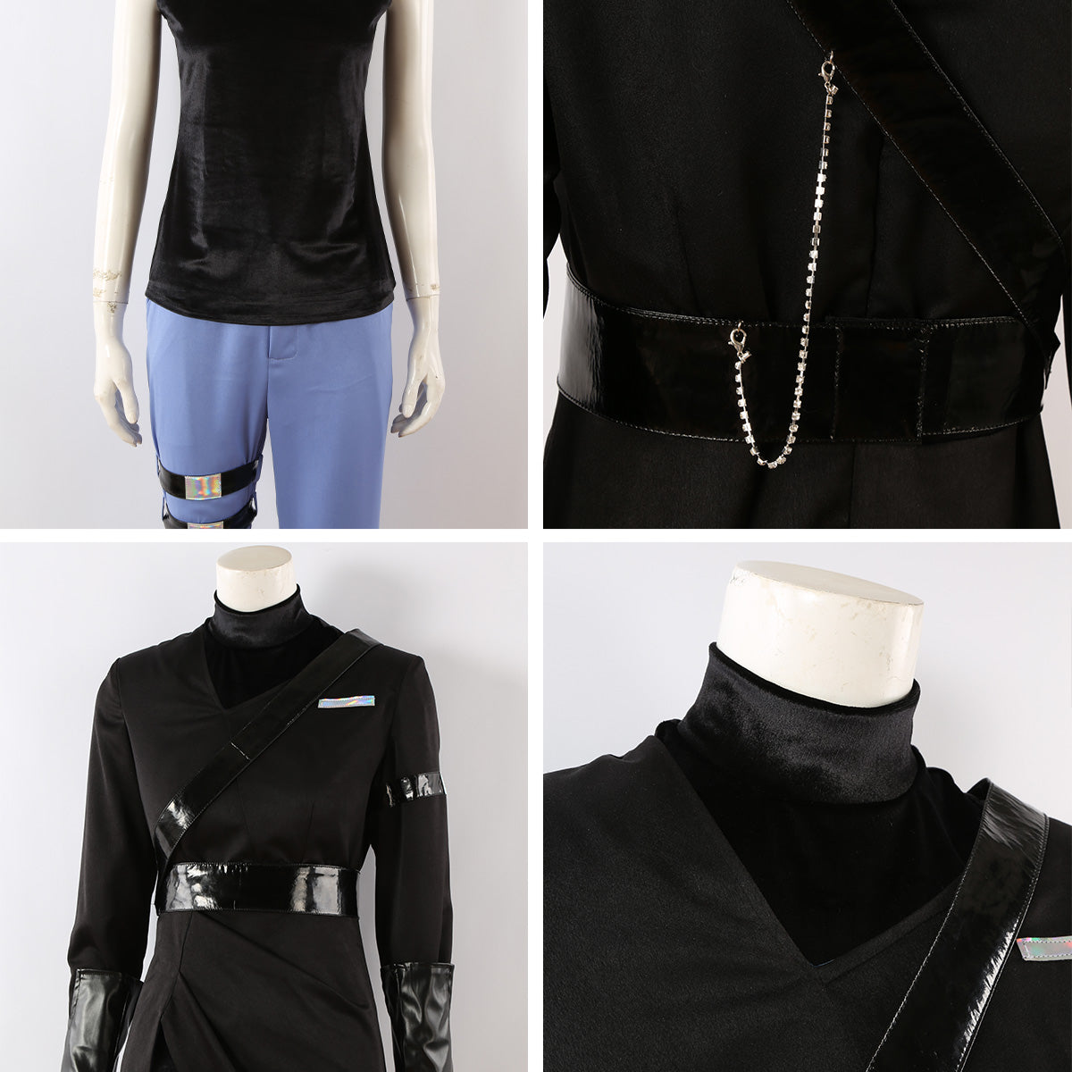 Alien Stage Ivan Black Cosplay Costume - Tophatter Daily Deals