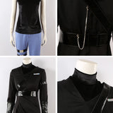 Alien Stage Ivan Black Cosplay Costume - Tophatter Daily Deals