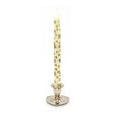Traditional Christmas Advent Calendar Dinner Candle - Cream Advent Candle Advent Candle - Tophatter Daily Deals