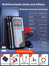 Automobile Emergency Start Power Source Car Inflatable All-in-one Machine Bold Smart Clip Air Bag 8000 MA 0 - Tophatter Daily Deals