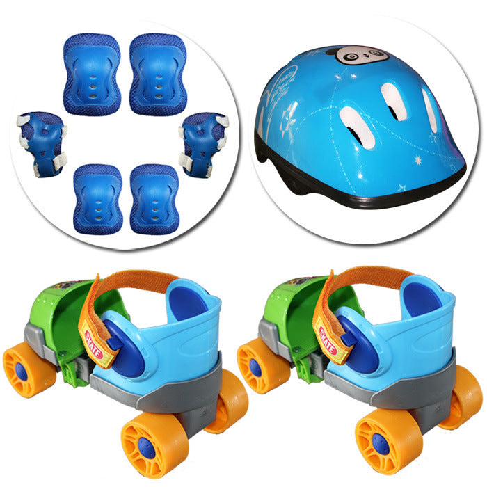 Baby Beginner Four Roller Skating Shoes I 0 - Tophatter Daily Deals