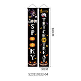 Halloween Doorway Banners Pair Oxford Cloth 180x30cm 13 Style 3D Changing Face Moving Picture Frame - Tophatter Daily Deals