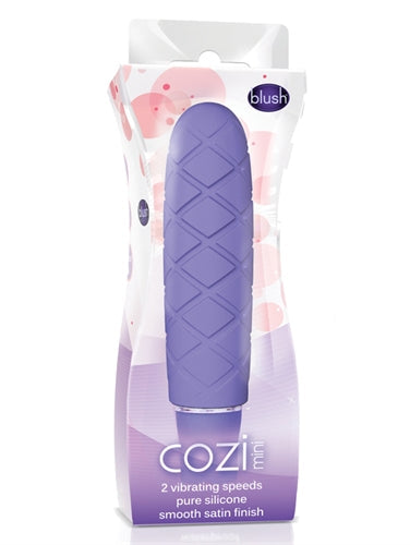 Luxe Cozi Mini Periwinkle - Compact Vibrating Silicone Toy > Vibrators > Finger Vibrators - Tophatter Daily Deals