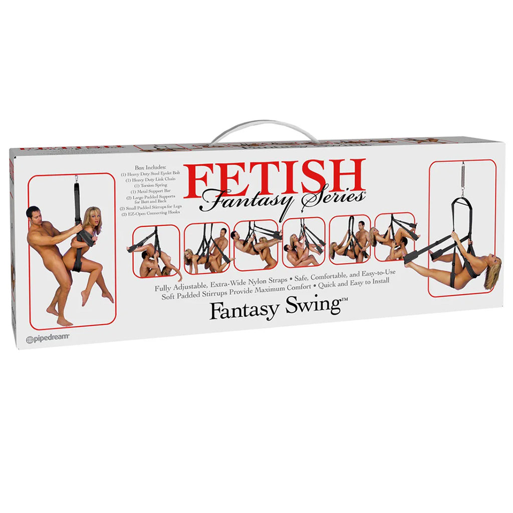 Fetish Fantasy Swing in Black Bondage and Fetish > Sex Swings and Suspension - Tophatter Daily Deals