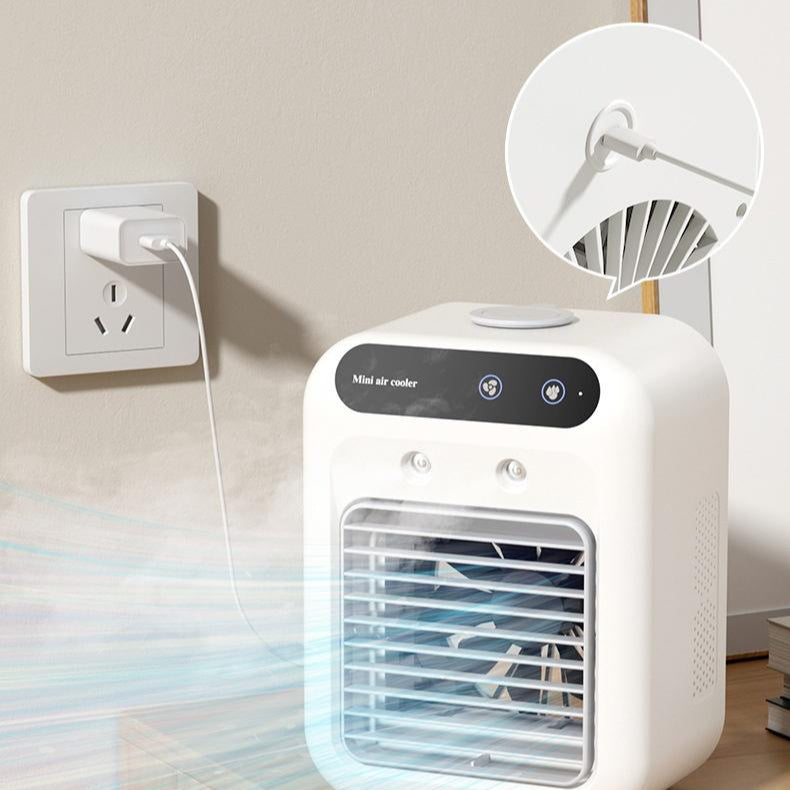 Air Conditioner Air Cooler Fan Water Cooling Fan Air Conditioning For Room Office Portable Air Conditioner Cars 0 - Tophatter Daily Deals