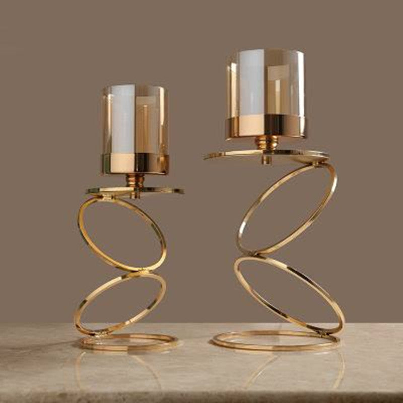 Aromatherapy Candle Holder Table Decoration Glass Ornaments 0 - Tophatter Daily Deals