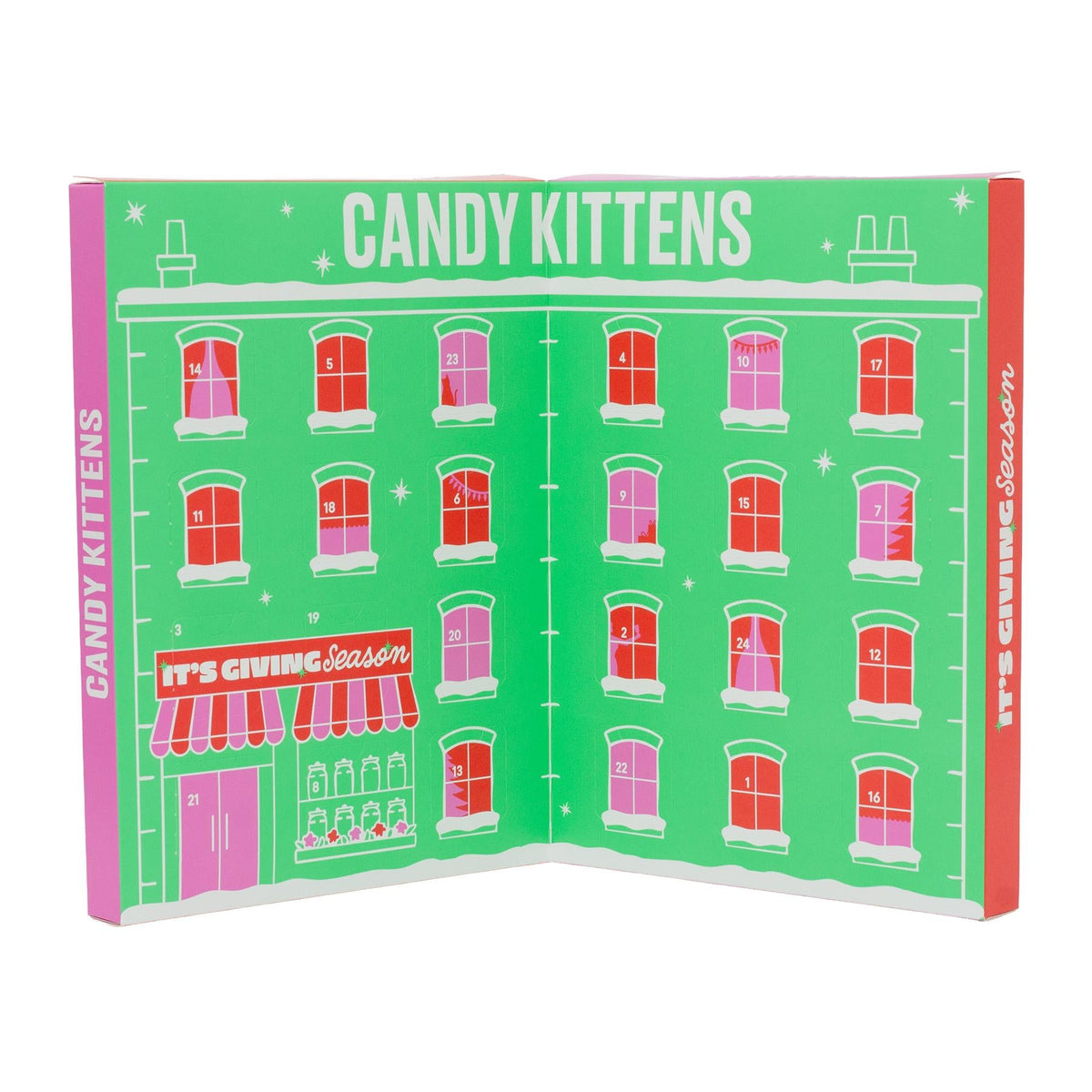 Candy Kittens Advent Calendar | Gourmet Vegan Sweets Christmas Advent Calendar Advent Calendar - Tophatter Daily Deals