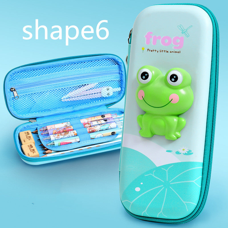 3D Decompression Pencil Case Multifunctional Large-capacity Shape6 0 - Tophatter Daily Deals
