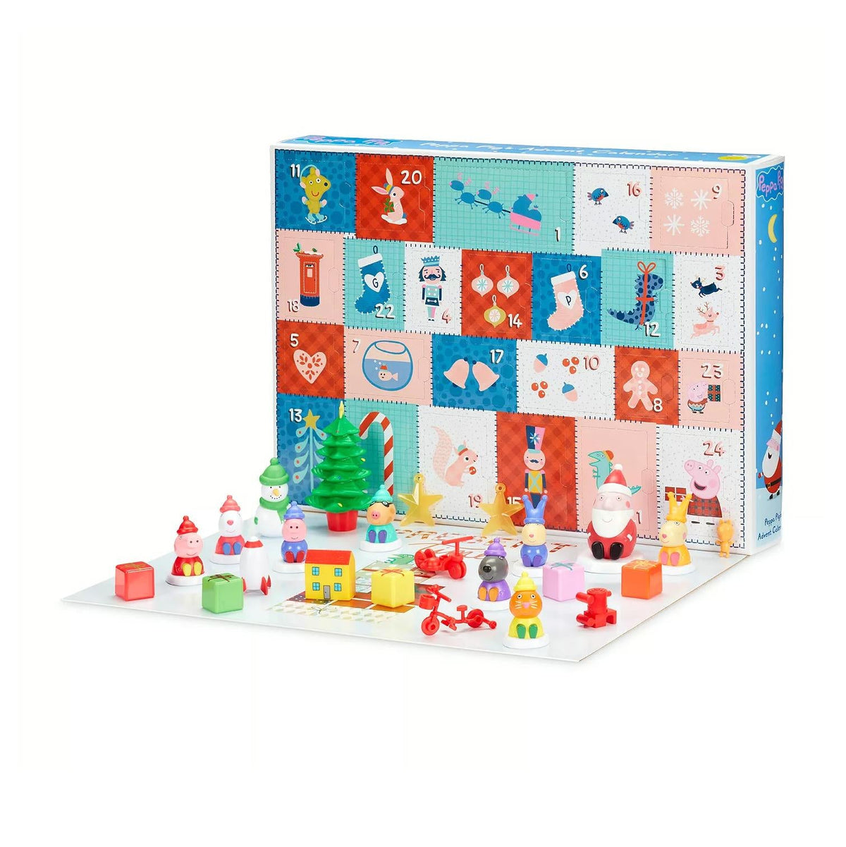 Peppa Pig Christmas Advent Calendar | Childrens Toy Figures Advent Calendar Advent Calendar - Tophatter Daily Deals