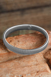 Silvery Stretchy Metal Wide Bangle Bracelets - Tophatter Daily Deals