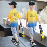Boys" Summer Suit New CUHK Children"s Handsome 0 - Tophatter Daily Deals