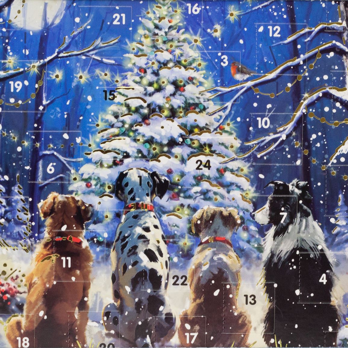 Waiting for Santa Christmas Advent Calendar | Traditional Advent Calendar Advent Calendar - Tophatter Daily Deals