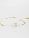 V To Z Zircon 925 Sterling Silver Bracelet Bracelets - Tophatter Daily Deals