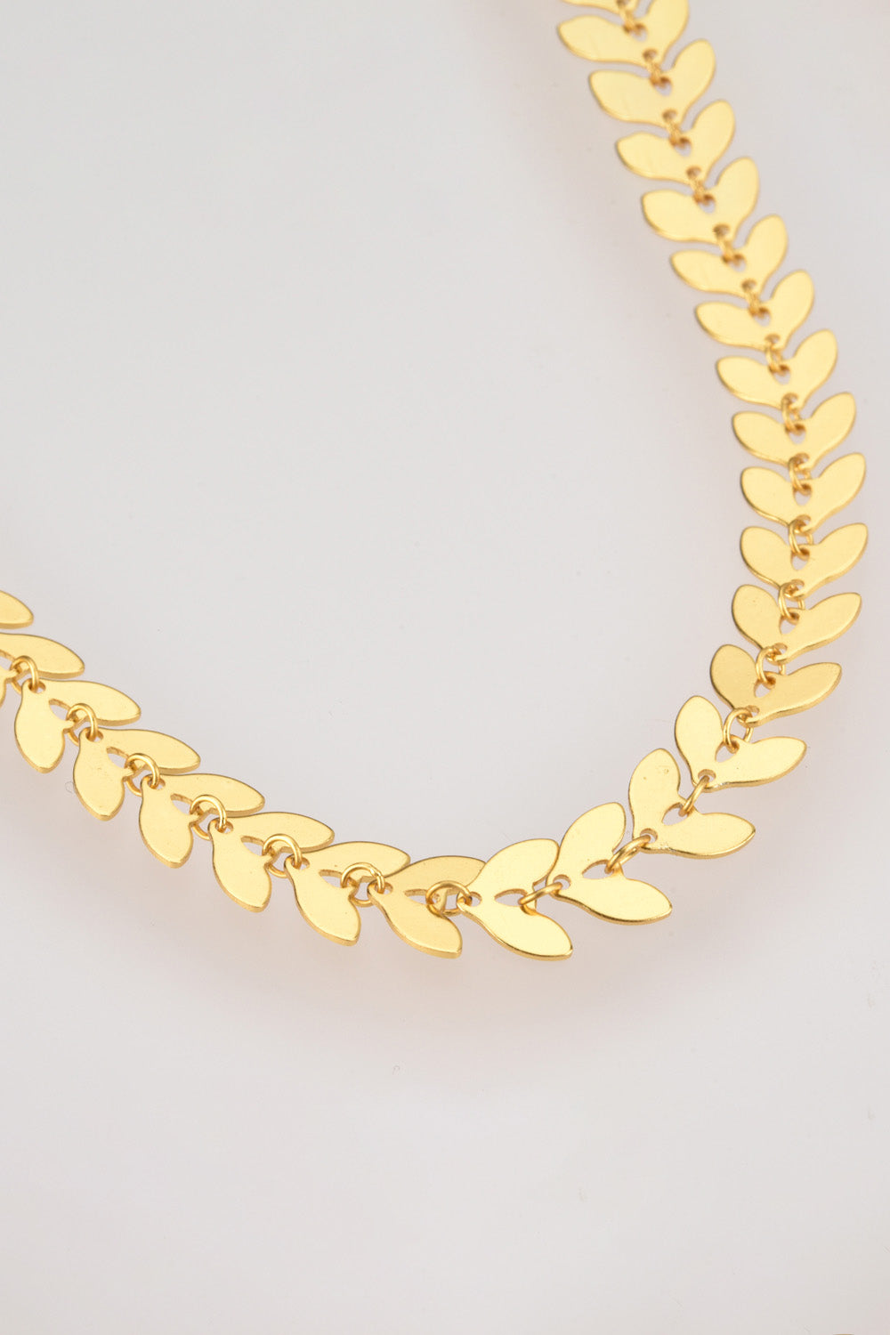 925 Sterling Silver Leaf Necklace Necklaces - Tophatter Daily Deals