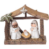Mini Christmas Nativity Scene | Nativity Set with Baby Jesus, Mary & Joseph Nativity Set - Tophatter Daily Deals