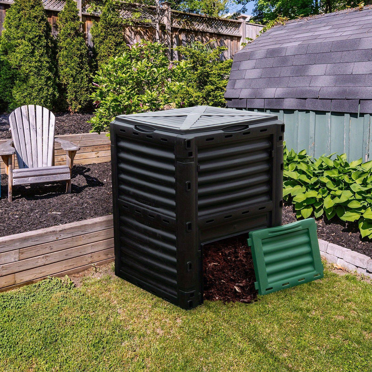 Garden Compost Bin with Rotate Function Composters - Tophatter Daily Deals