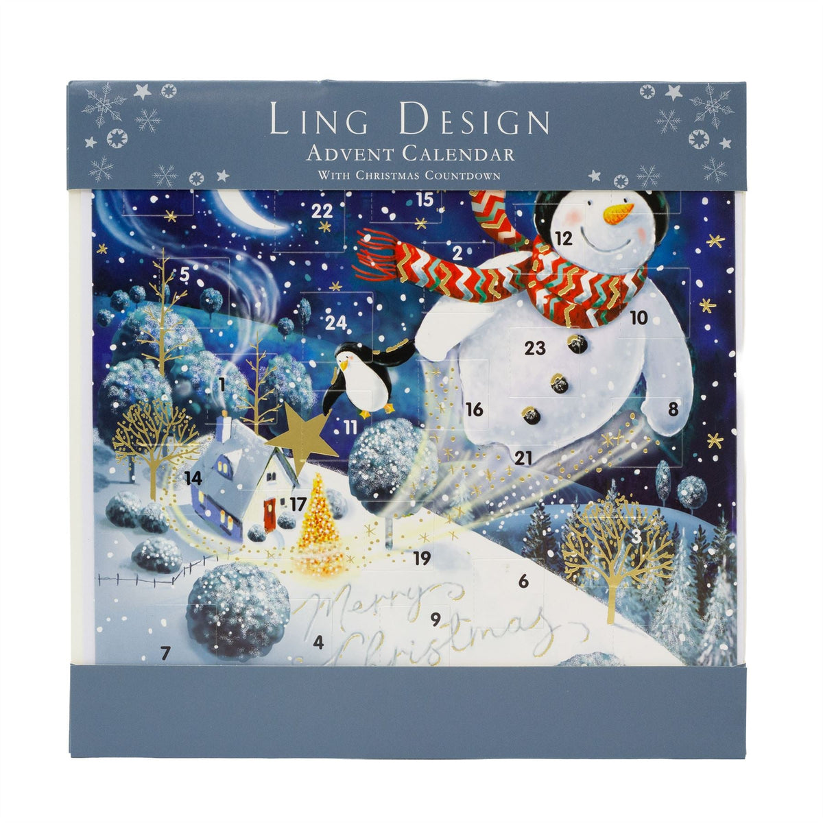 Magical Christmas Advent Calendar | Traditional Picture Advent Calendar Advent Calendar - Tophatter Daily Deals