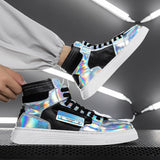 Autumn High Top Versatile Personalized White Tide Shoes 0 - Tophatter Daily Deals