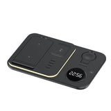30W Multifunctional Three In One Wireless Magnetic Suction Black Warm Lamp Samsung 0 - Tophatter Daily Deals
