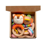 Baby Educational Toy Molar Teether Gift Box F 0 - Tophatter Daily Deals