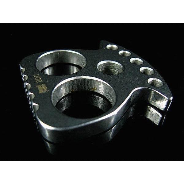 9cr13mov Stainless Steel Skull Self Defense Keychain Brass Knuckles - Tophatter Daily Deals