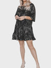 Full Size Sequin Round Neck Half Sleeve Mini Dress Casual Dresses - Tophatter Daily Deals