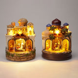 LED Musical Nativity Scene | Light-up Animated Festive Nativity Set Decoration Nativity Set - Tophatter Daily Deals