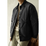 Warm Men's Down Jacket - Shirt Collar, Nylon, Winter 3D Changing Face Moving Picture Frame - Tophatter Daily Deals