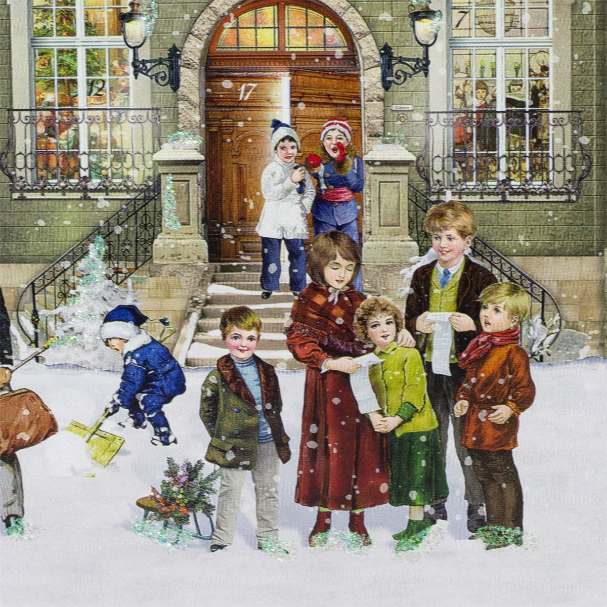 In The Christmas Avenue A4 Christmas Advent Calendar | Picture Advent Calendar Advent Calendar - Tophatter Daily Deals