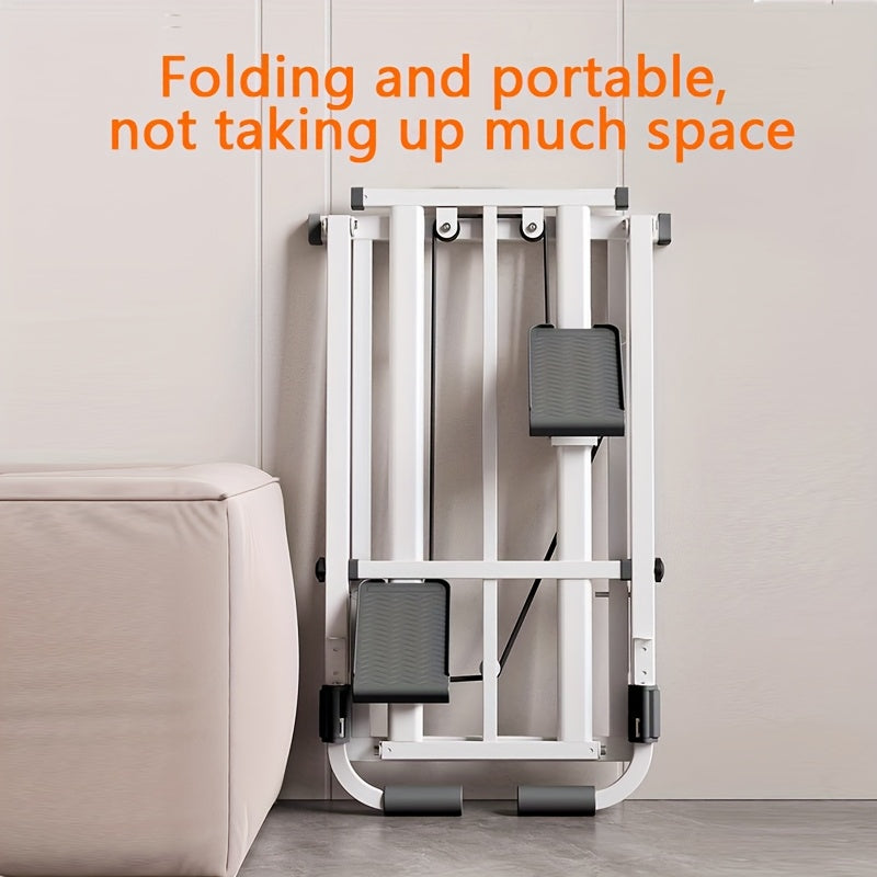Foldable Stair Climber Home Fitness Machine Sports & Fitness > Exercise, Gym & Fitness > Gym Equipment & Accessories - Tophatter Daily Deals