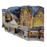 Cathedral Place | 3D Freestanding Traditional Christmas Paper Advent Calendar Advent Calendar - Tophatter Daily Deals