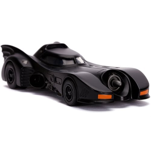 Batman (1989) – Batmobile with Figure Hollywood Rides Diecast Model Diecast Model Car - Tophatter Daily Deals