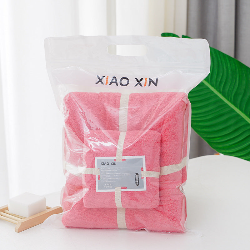 Absorbent Bath Towel For Mother And Child 25style 70x140 plus 34x74 0 - Tophatter Daily Deals