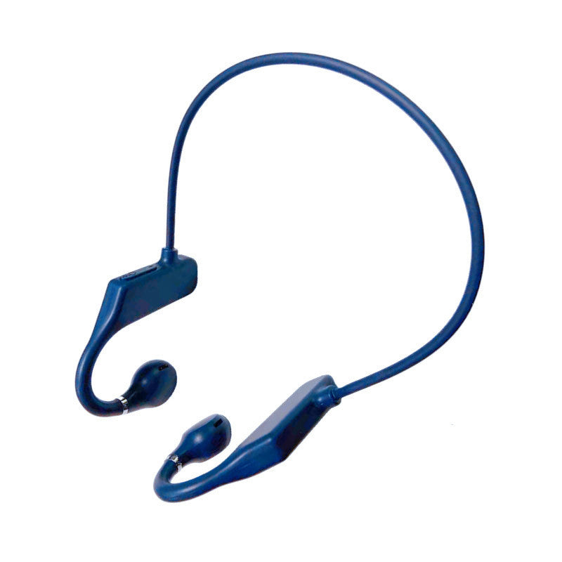 5.2 Bone Conduction Motion Bluetooth Earphones G3 Blue 0 - Tophatter Daily Deals