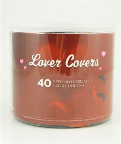 Lover Covers - 40 Count Jar > Essentials > Condoms - Tophatter Daily Deals