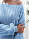 Rib-Knit Mini Sweater Dress Casual Dresses - Tophatter Daily Deals