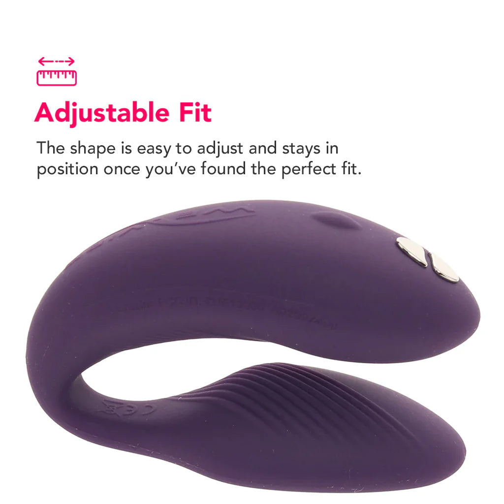 We-Vibe Chorus Couples Vibrator in Purple Vibrators > Wearable & Panty Vibrators - Tophatter Daily Deals