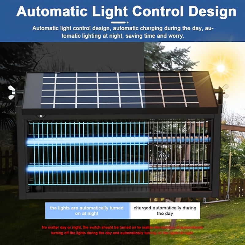 Solar Mosquito Lamp Outdoor USB Camping Garden Light Pet Care > Pest Control > Household Insect Repellents - Tophatter Daily Deals
