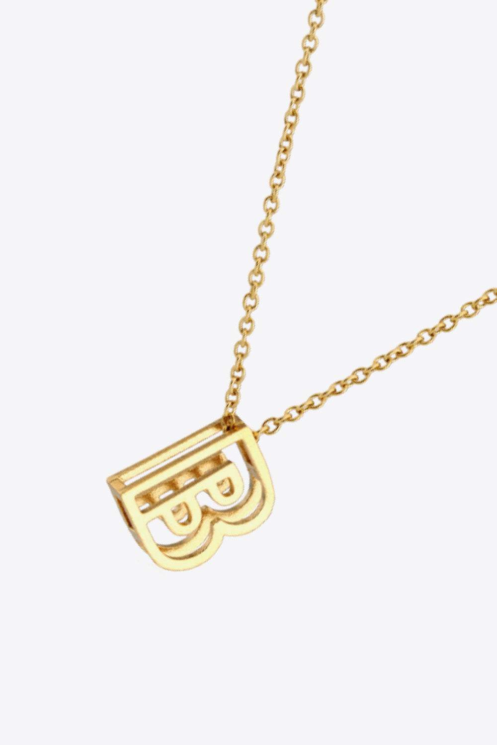 A to J Letter Pendant Nekclace Necklaces - Tophatter Daily Deals