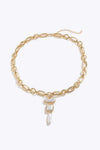 5-Piece Wholesale Freshwater Pearl Chunky Chain Necklace Necklaces - Tophatter Daily Deals