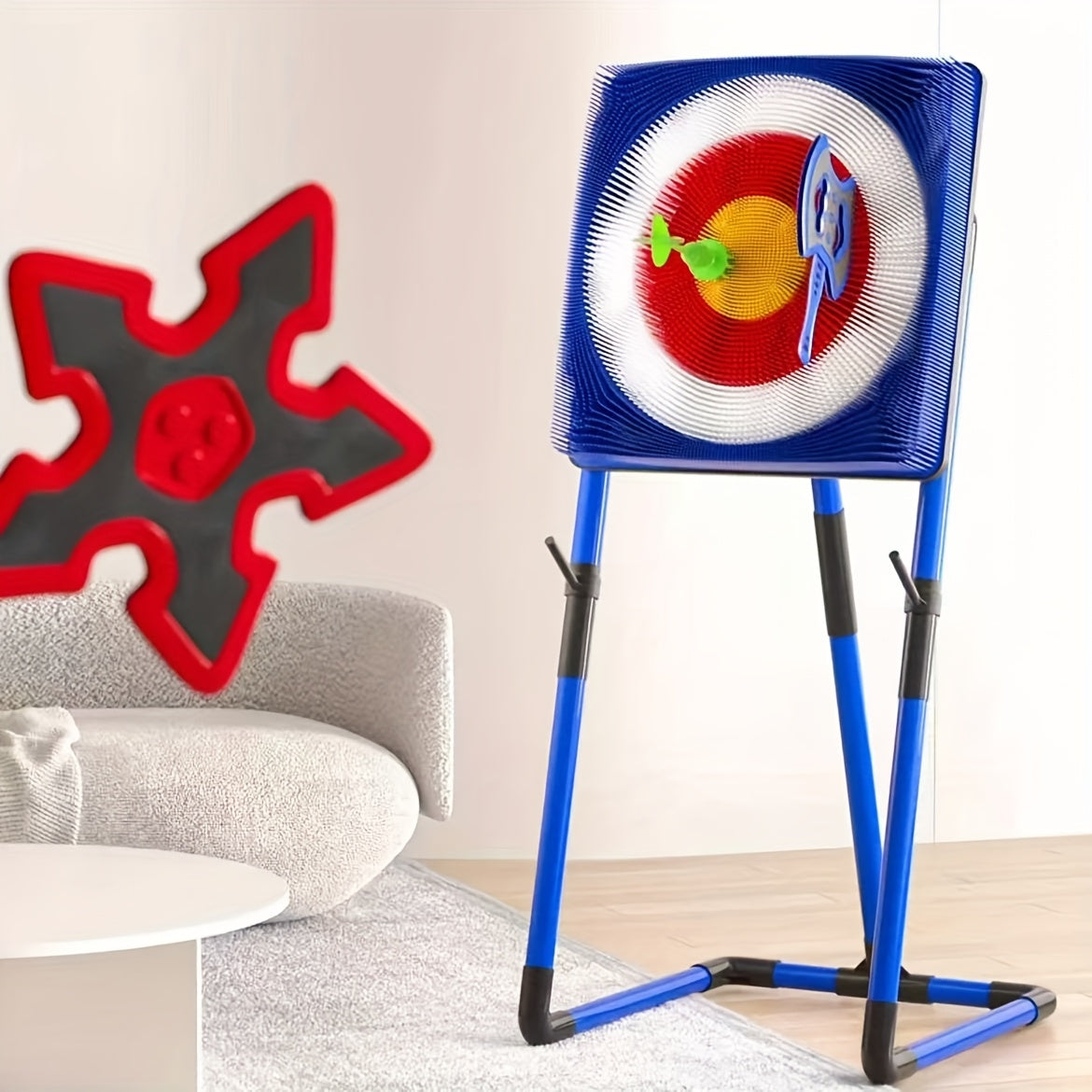 Throwing Spinning Axe Dart Target Outdoor Toy Set Outdoor Recreation > Camping > Camp Furniture - Tophatter Daily Deals
