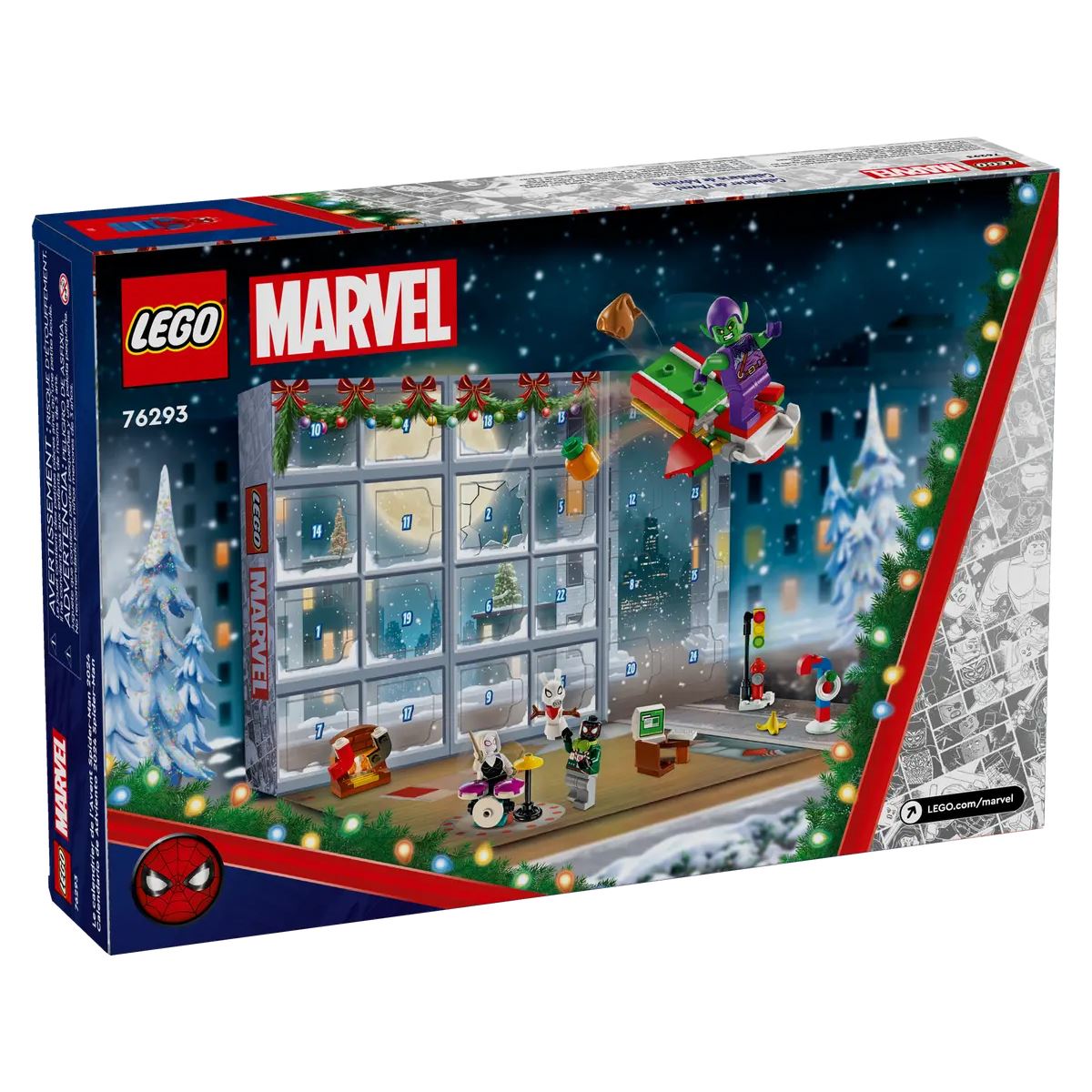 Lego 76293 Spider-Man Christmas Advent Calendar 2024 | Lego Advent Calendar Advent Calendar - Tophatter Daily Deals